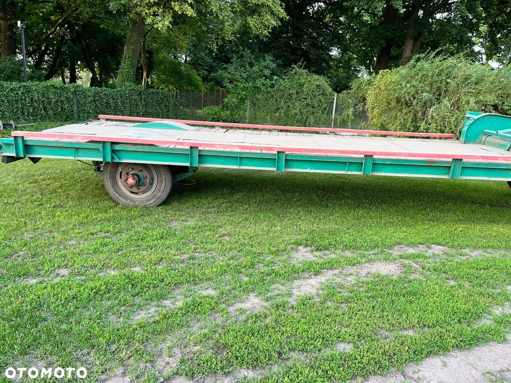 Inny Przyczepa niskopodwoziowa platforma do słomy - 2