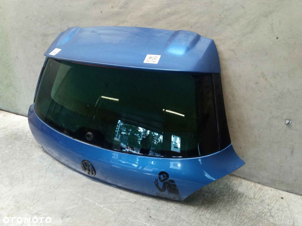 / KLAPA TYŁ TYLNA BAGAŻNIKA VW VOLKSWAGEN SCIROCCO LR5Z NIEBIESKA BŁĘKITNA - 2