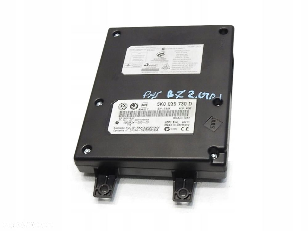 MODUŁ STEROWNIK BLUETOOTH VW PASSAT B7 5K0035730D 1000224-005-00 - 1