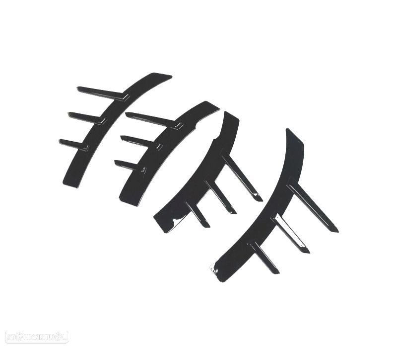 EXTENSÕES PARA-LAMAS BMW G42 22-24 LOOK M PERFORMANCE PRETO BRILHANTE - 2