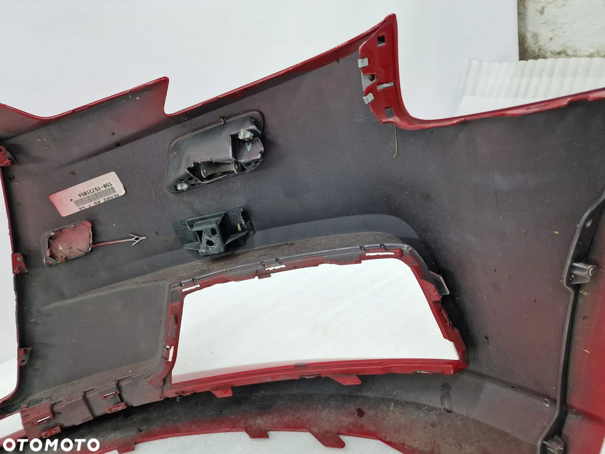 AUDI A8 8V / 8V3 SPORTBACK LIFT S-LINE 15- ZDERZAK PRZEDNI PRZÓD NA SPRYSKI , ŁADNY , CZERWONY , NR 8V3807437A , NR AUKCJI NZ733 - 25