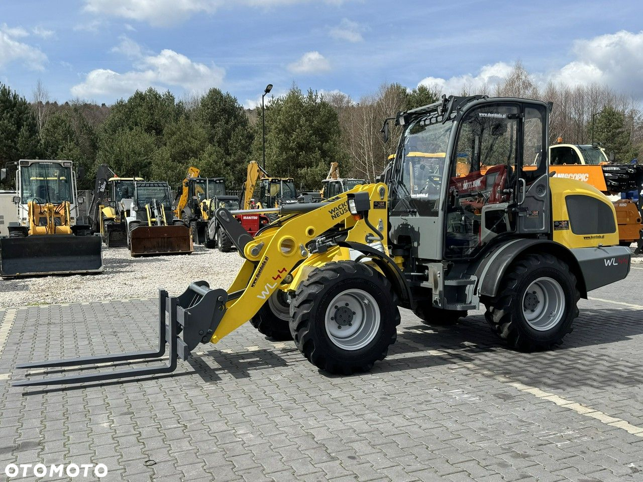 Wacker Neuson Neuson WL 44 Łyżka krokodyl+widły Super Stan !!! - 7