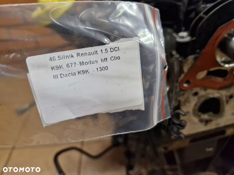 renault clio 3 iii modus lift dacia 1.5 dci silnik słupek k9k 677 - 8