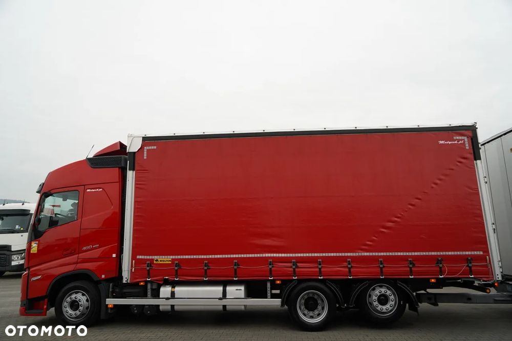 Volvo FH 460 / ZESTAW TANDEM / 120 M3 / PRZEJAZDOWY / I-SAVE / KLIMA POSTOJOWA / OŚ PODNOSZONA SKRĘTNA / WIELTON / PLANDEKA ZBROJONA / - 9
