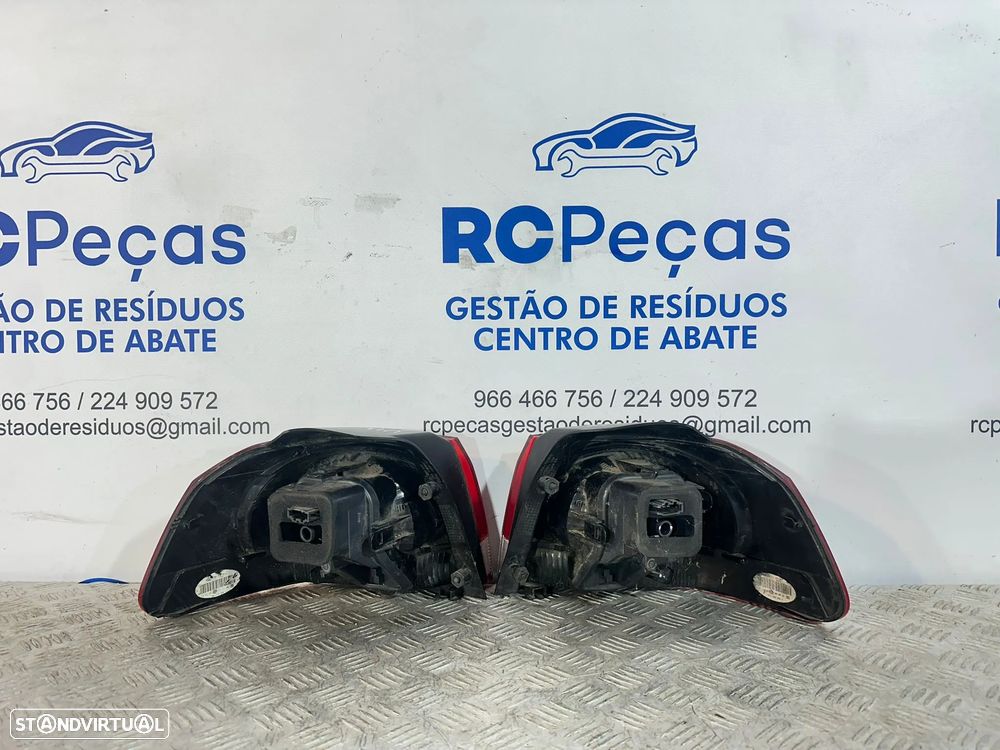 .Conjunto Farolins Tras Traseiro Esquerdo Direito Original Volkswagen VW Golf 6 Mk6 5k0945096M 5k0945095F 2008 - 2013 - 4