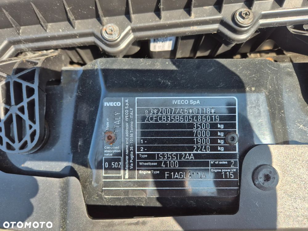 Iveco DAILY 35S16 KONTENER 4.30  TEMPOMAT KLIMA 98.000KM JAK NOWY RADARY - 26