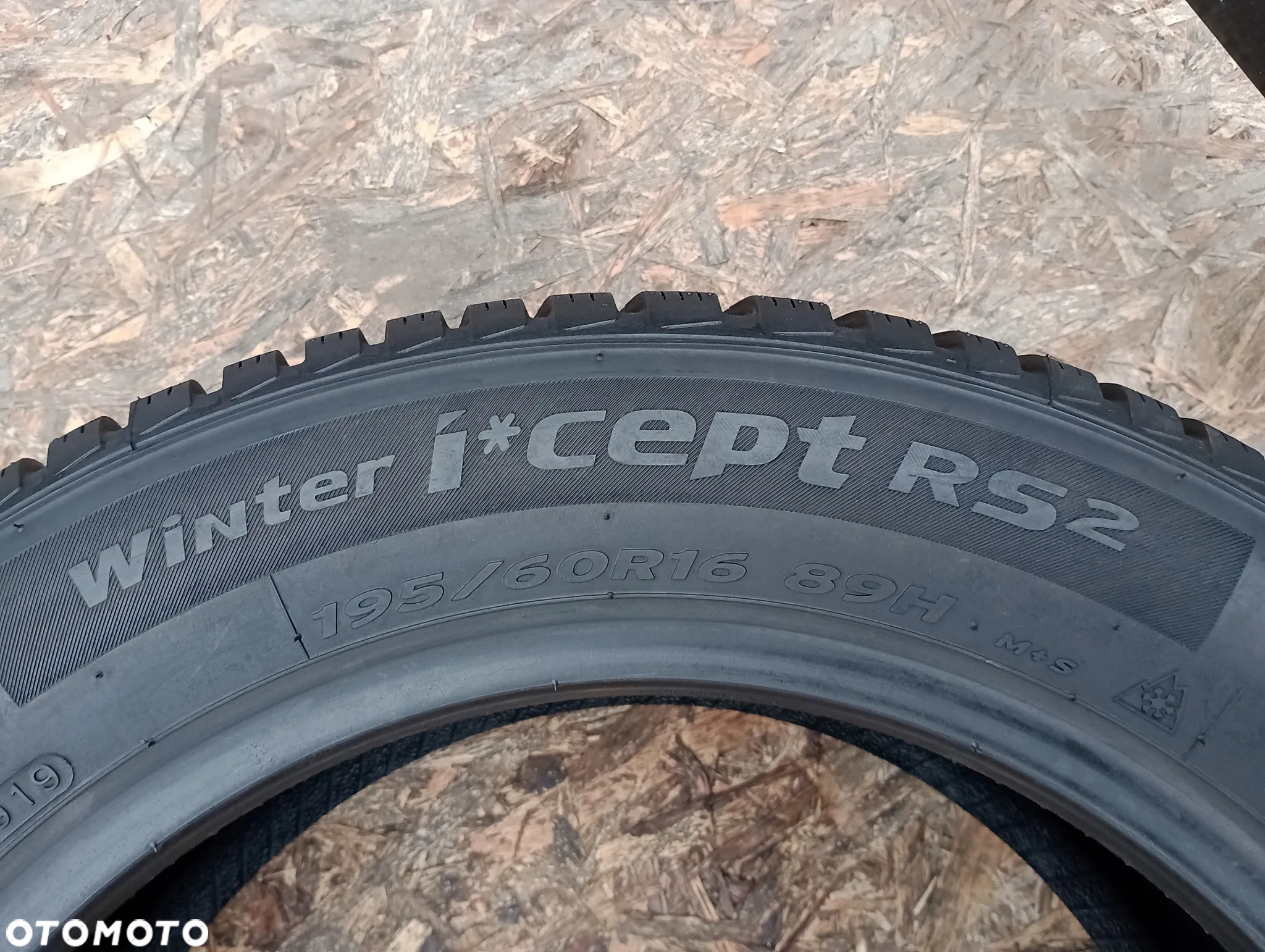 OPONA 195/60R16 89H 1919dot 1x8mm HANKOOK WINTER ICEPT RS2 ZIMOWA - 3