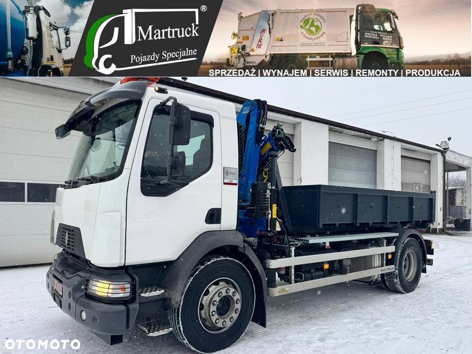 Renault D 18 hakowiec z HDS, wywrot, wielofunkcyjny, sprzedaz,wynajem, serwis, gwarancja - 1