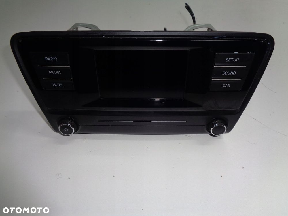 skoda octavia iii 5e0 radio wyświetlacz ekran 5e0035867a - 1
