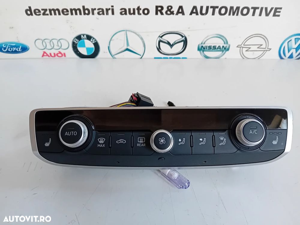 Panou Modul Climatronic Audi A3 8V 2013-2020 Cu Incalzire In Scaune Cod 8V0820043AK - 2