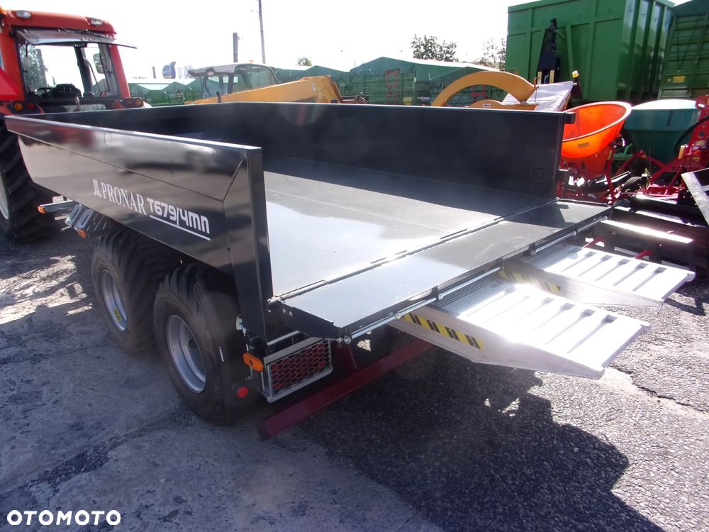 Pronar Przyczepa budowlana-skorupowa PRONAR T-679/2-12t, T679/3-10t, T679/4M-8,5t, T679/4MN-8,5t- Ursus T-041 - ładowność 7-ton, Kellfri 23-D60 - 6-ton, Kellfri 23-D90 - 9-ton - 28