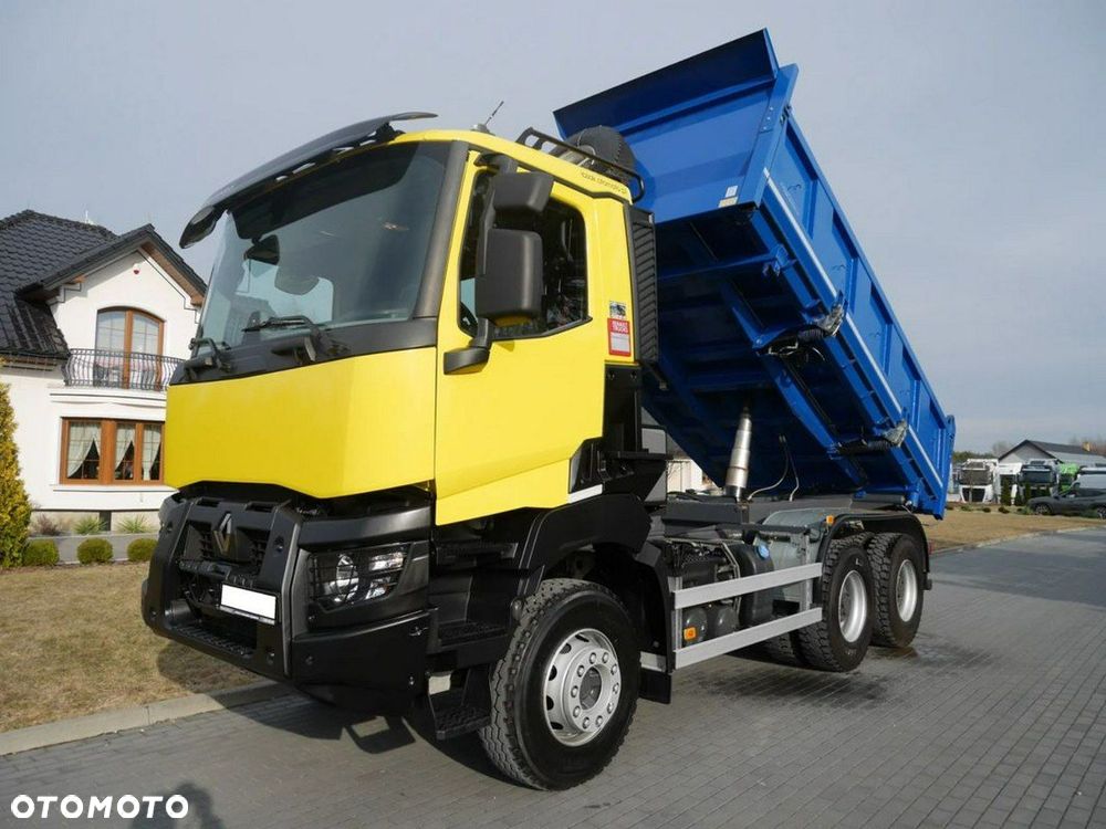 Renault KERAX K 460 30 TYŚ.KM JAK NOWY,3-STRONNA/ 6X4/HYDRO BURTA - 20