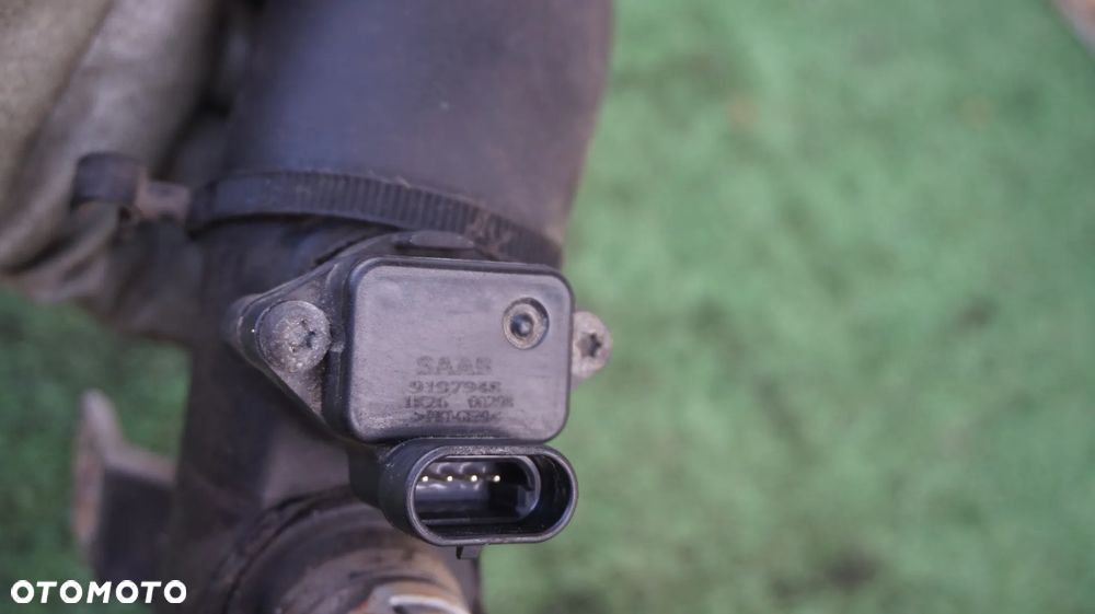 Saab 9-5 2.3 turbo 250 KM  AERO B235R waz rura powietrza 5191770 MAP czujnik sensor doladowania 9197948 - 4