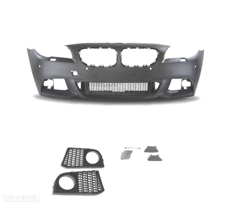 KIT CARROÇARIA BMW F10 LOOK M PERFORMANCE 10-13 PDC SRA - 5