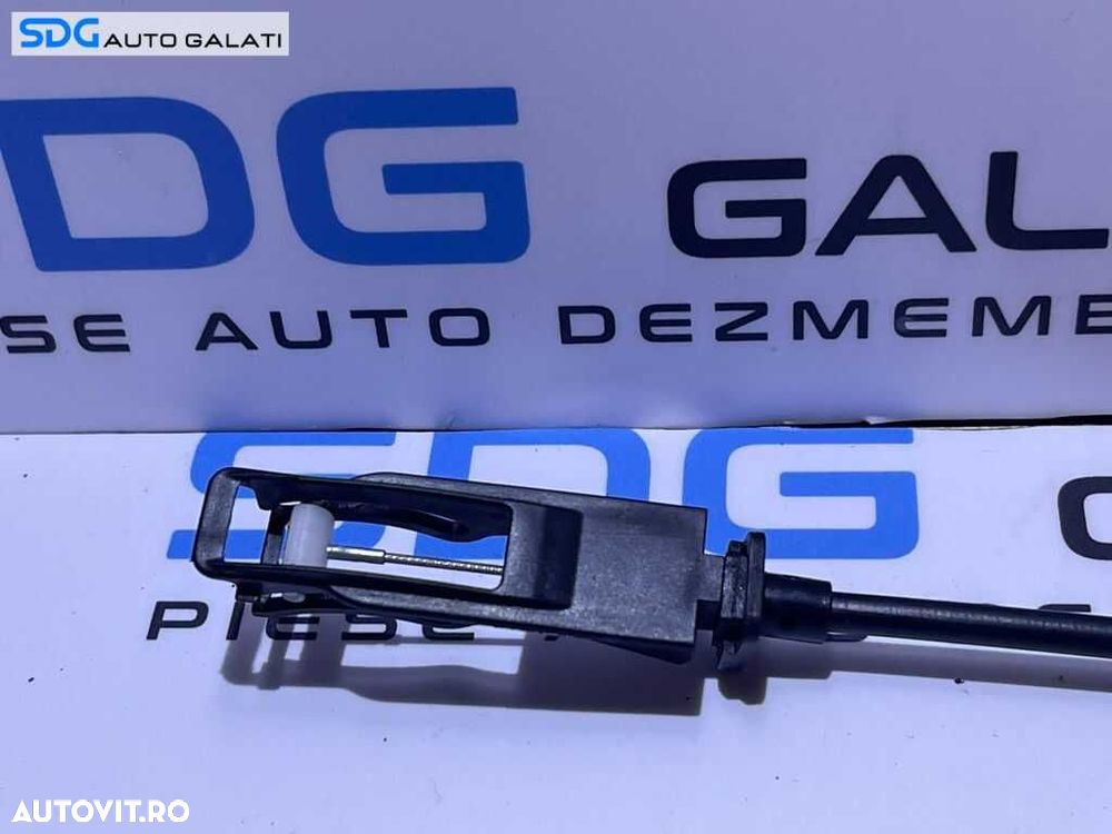 Cablu Sufa Tija Maner Broasca Incuietoare Usa Portiera Dreapta Spate VW Golf 6 2008 - 2013 Cod 5K4839085D - 3