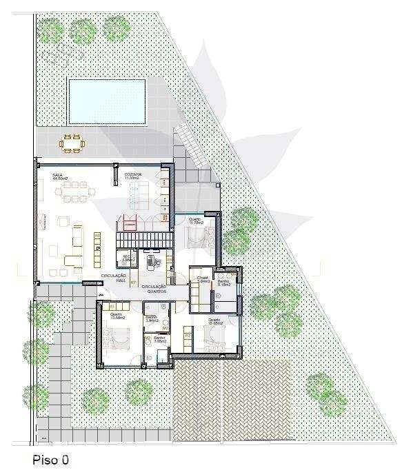 Moradia T3 com Piscina Privativa - Casal das Flores - Gaveto - Grande imagem: 5/6