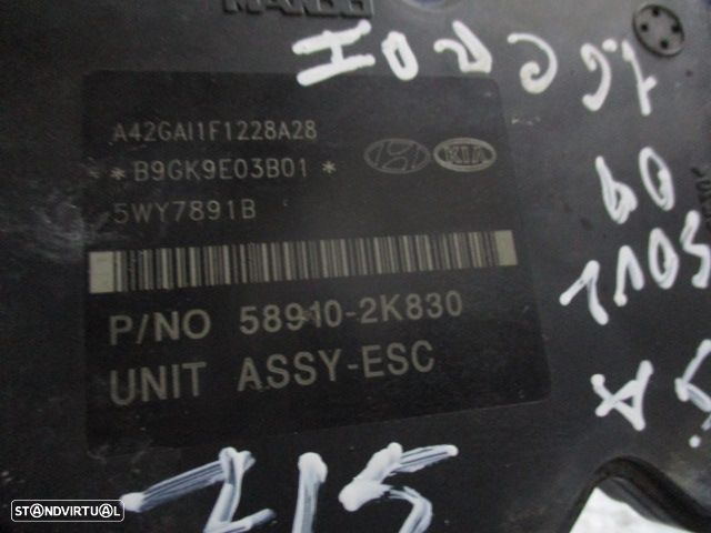 Abs A42GAI1F1228A28   5WY7891B KIA SOUL 2009 1.9CRDI - 1