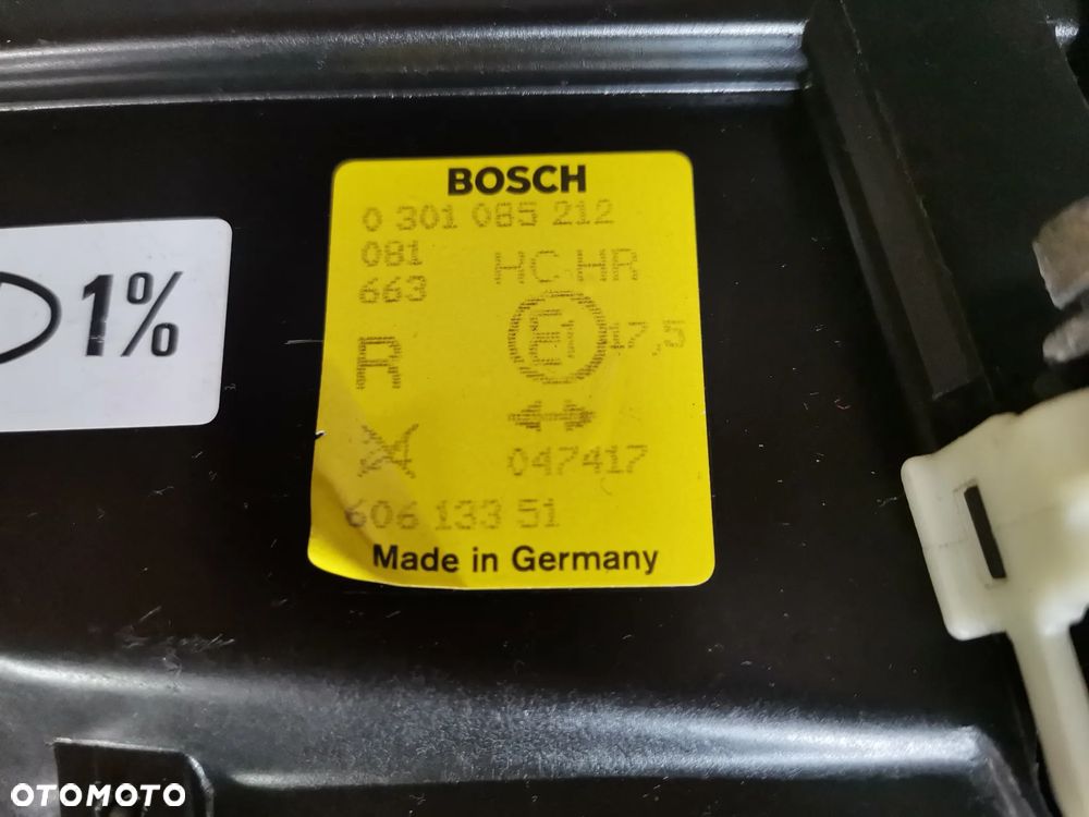 Lampa Reflektor Prawy ALFA ROMEO 155 BOSCH 92-97 Oryginał EUR - 7