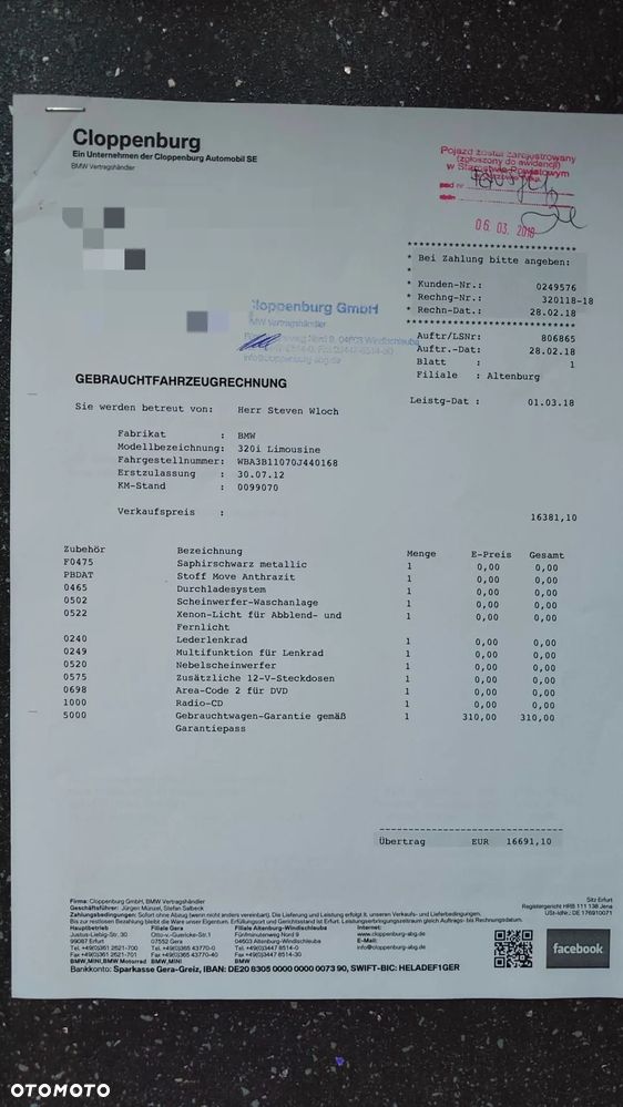 BMW Seria 3 320i Luxury Line - 12