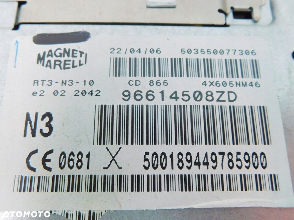 CITROEN C6 2.7 HDI 07r RADIO ODTWARZACZ NAWIGACJA - 4