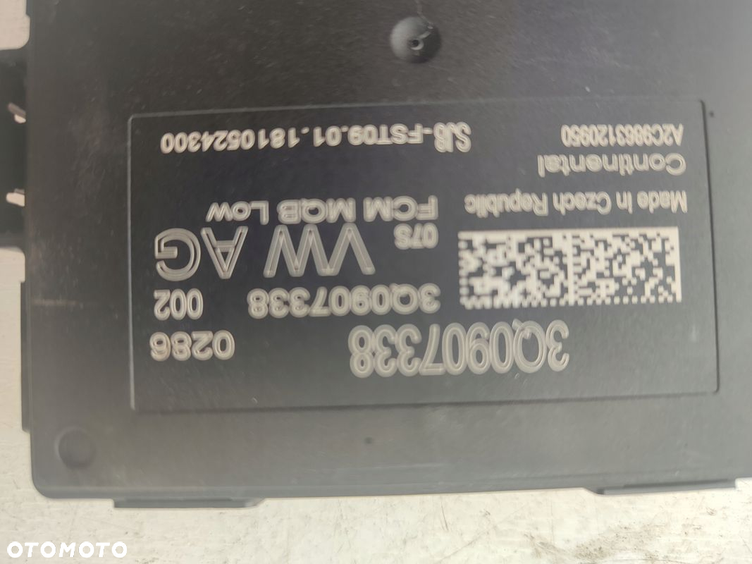 Sterownik moduł świateł SEAT LEON III LIFT 17-20 3Q0907338 - 3
