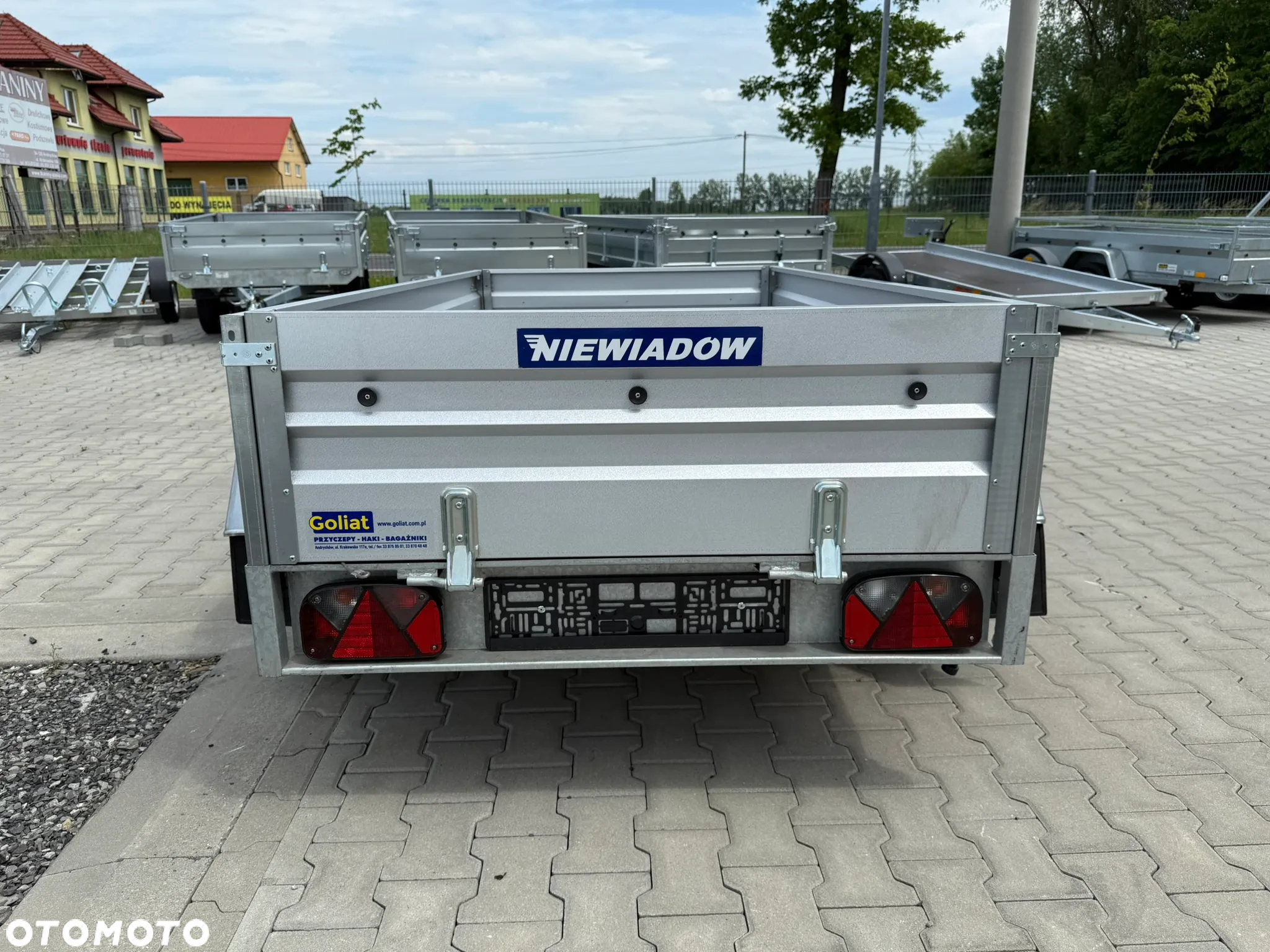 Niewiadów Przyczepka dwuosiowa RAMA SPAWANA 2x 750kg osie AL-KO ocynk ogniowy - 7