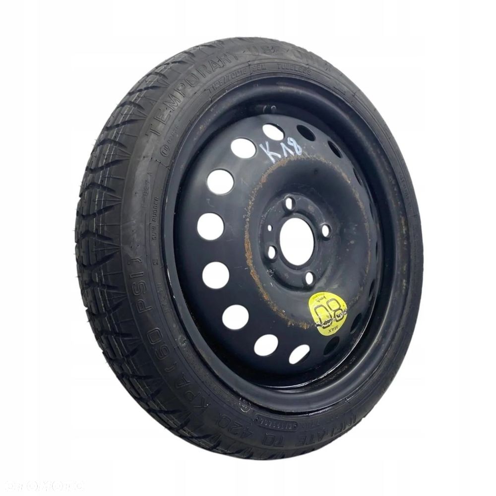 KOŁO DOJAZDOWE NISSAN TIIDA NV200 ALMERA N16 125/70R15 4X114,3 4J - 2