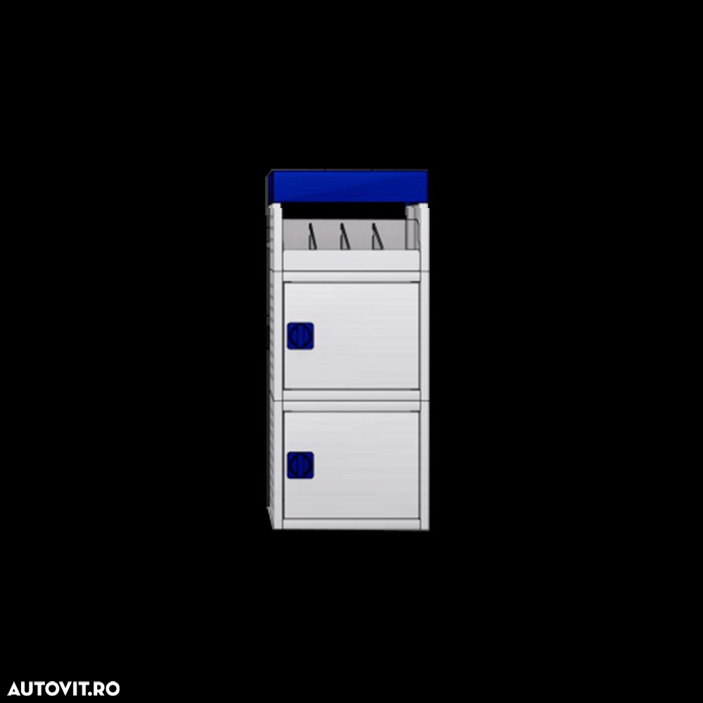 Mobilier autoutilitare - Sistem modular de 0,5m PROVAN 050-006 - 2