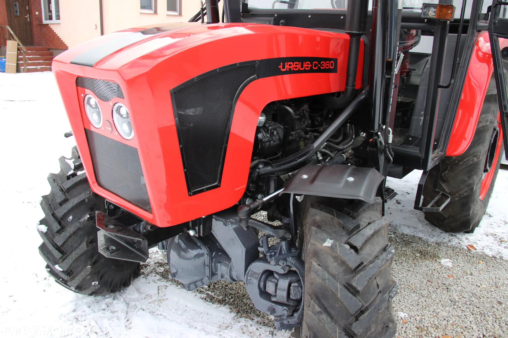 Maska ciągnikowa tworzywo Ursus C360 C-360 Retro Nowość HIT - 3