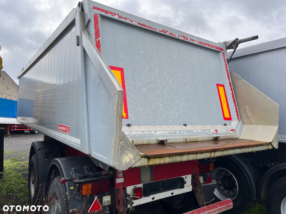 Langendorf SKA 20/26 4960kg 2 osie 38t DMC zestaw naczepa wywrotka Hardox - 8