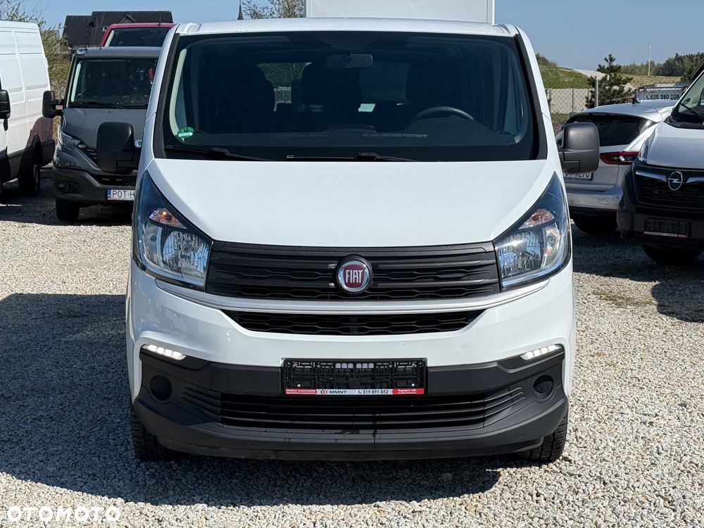 Fiat TALENTO EcoJet 125 LONG / BRYGADOWY 6 miejsc/klima/tempomat/2 tony na haku/bezwypadkowy/Import Niemcy - 2