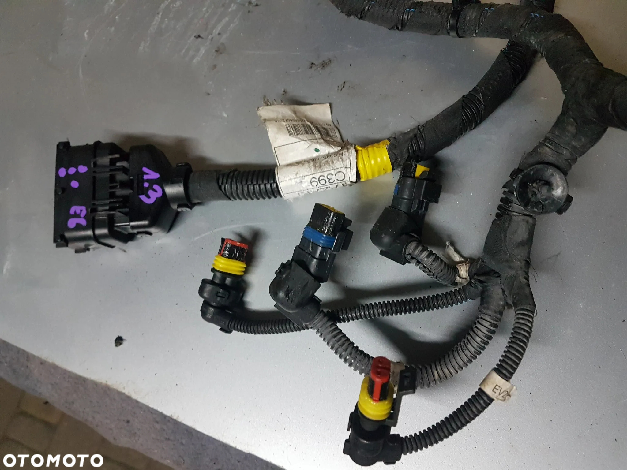 wiązka instalacja kostka skrzynia autoamtyczna automat dualogic select speed robot grande evo 500 fiorino panda II III  mito KA idea musa ypsilon ducato doblo 1.3 euro 5 6 - 4