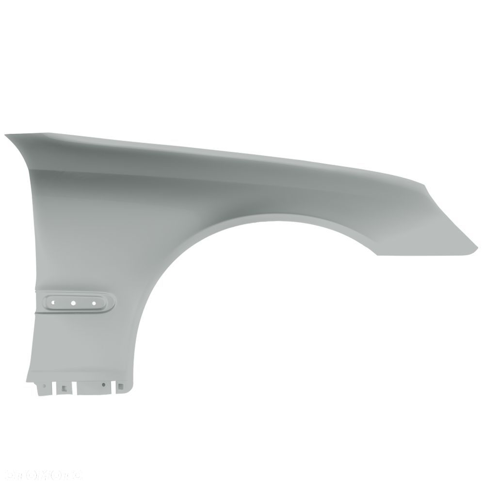 BLU Błotnik MERCEDES C W203 775 prawy srebrny 00-07 przód IridiumSilber - 2