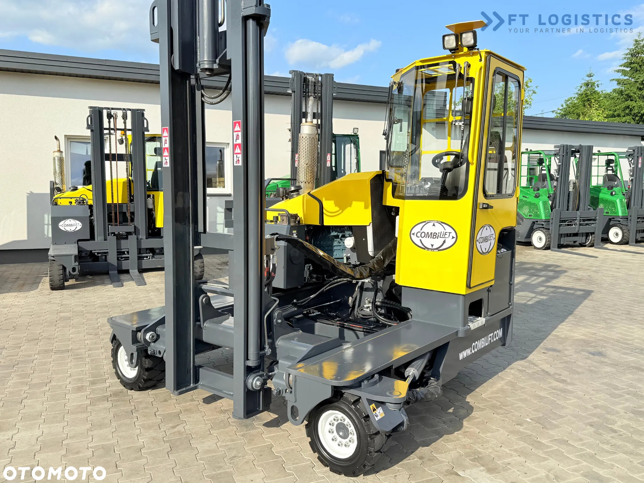 Combilift C4000 / DIESEL / DUPLEX - 4100MM / POZYCJONER / JEDYNIE 2951MTH / JAK NOWY - 35