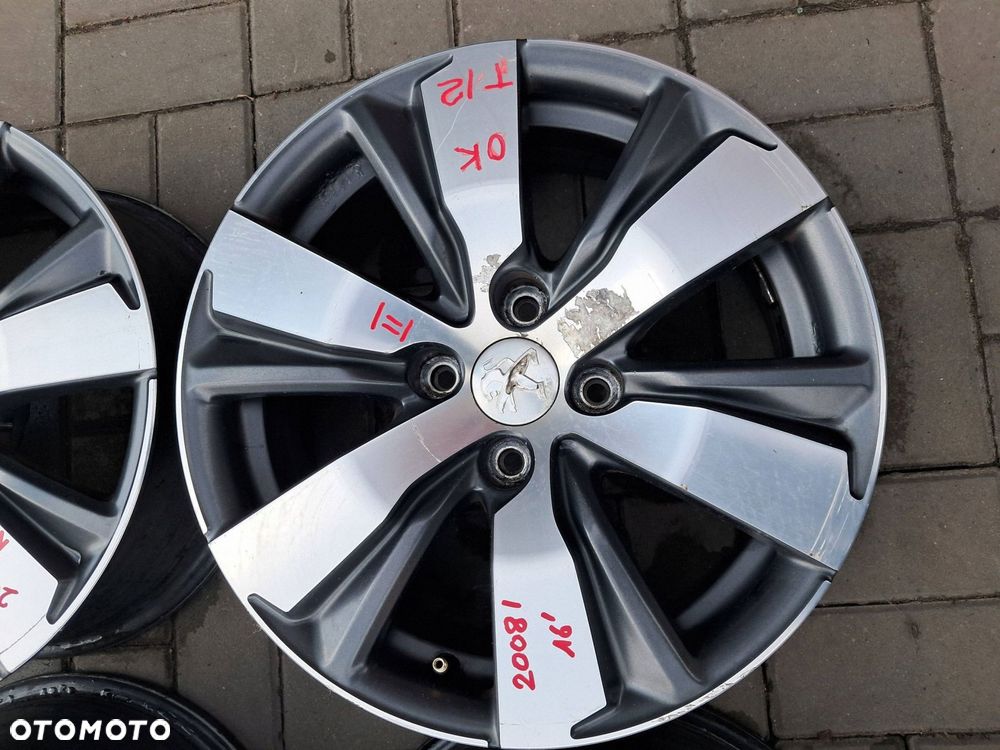 peugeot 2008 i felgi aluminiowe 16" 6,5" et20 4x108 9678398177 - 6