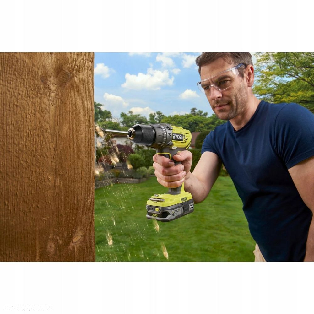 RYOBI WIERTARKA WKRETARKA 18V 4Ah 2Ah ODKURACZ - 11