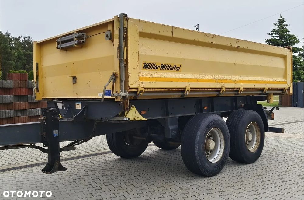 Miller Tandem R180 | Wywrotka 3-stronna | Pneumatyczne zawieszenie  | Bordmatik | 2013 | Oś podnoszona - 1