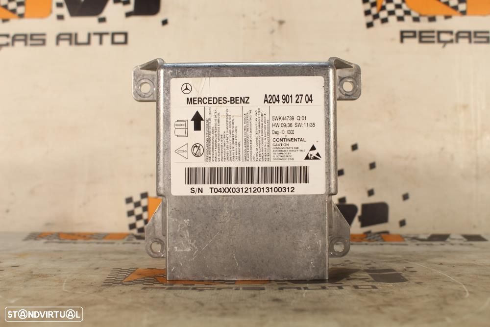 Centralina De Airbags Mercedes-Benz C-Class (W204)  A2049012704 / 5Wk4 - 1