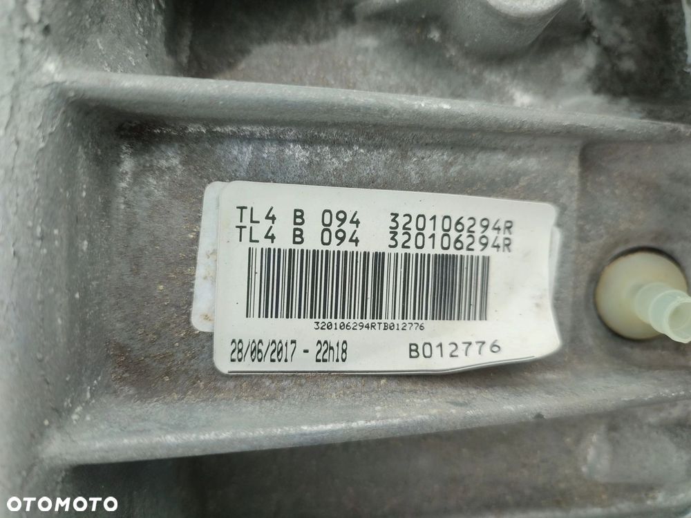 SKRZYNIA BIEGÓW RENAULT CLIO IV LIFT (2016-2020) 1.2 TCE 118KM TL4B094 - 1