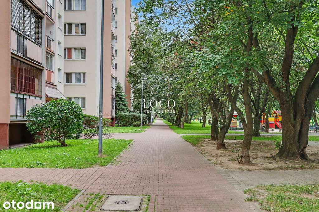 2 pokoje z balkonem | Mokotów | metro