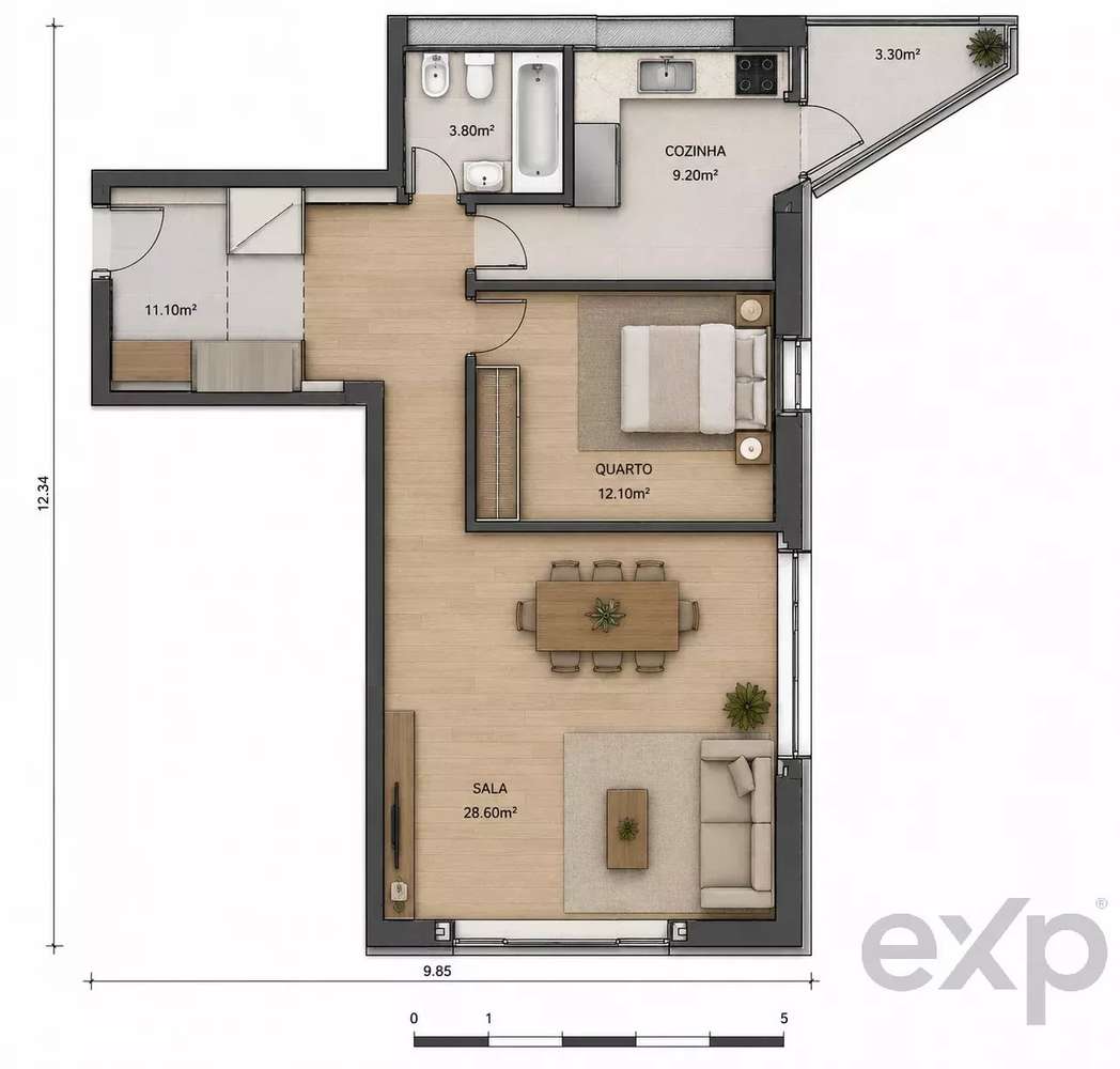 T1 de luxo nas Twin Towers - Grande imagem: 2/25