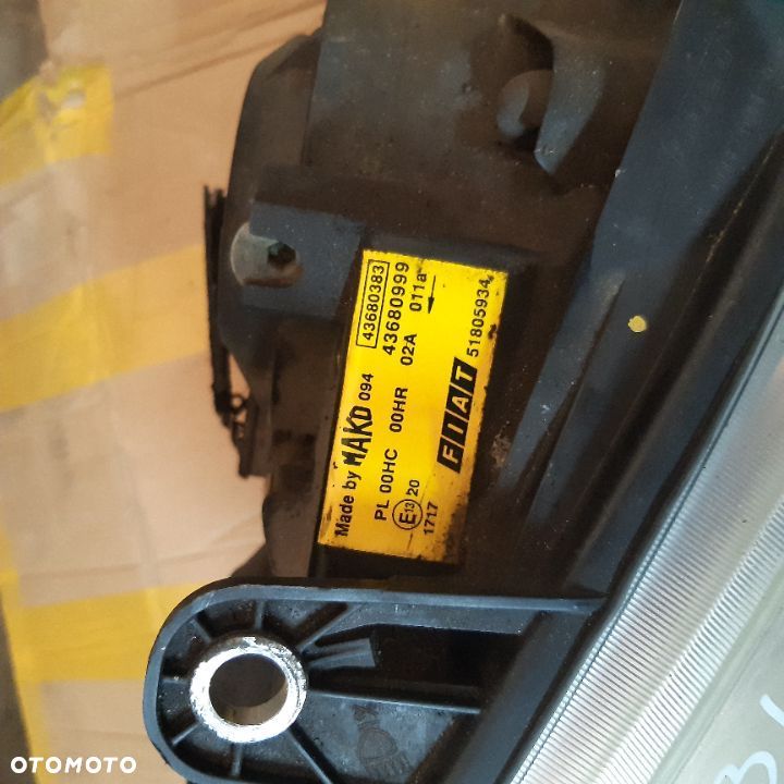 LAMPA PRZEDNIA DOBLO I LIFT LEWA LUB PRAWA - 7