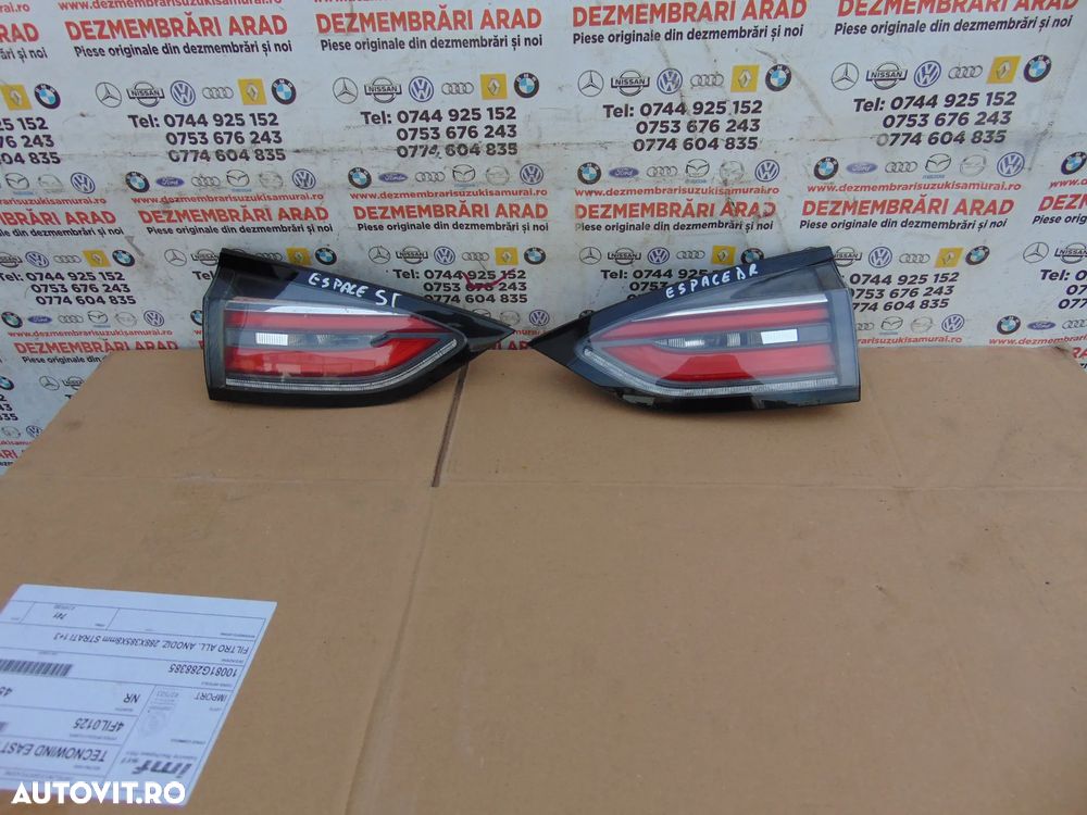 Stop haion Renault Espace 5 stopuri spate stanga dreapta haion lampa tripla - 1