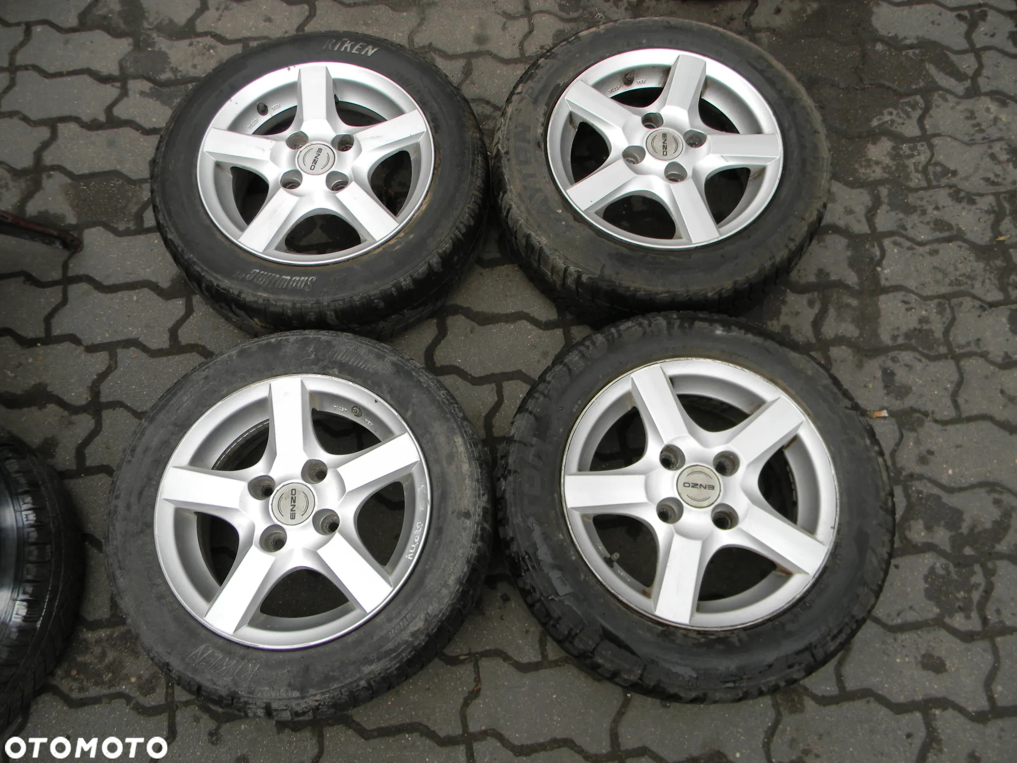felgi komplet alu 14" HONDA ACCORD NISSAN PRIMERA ALMERA 4x114,3 - 2
