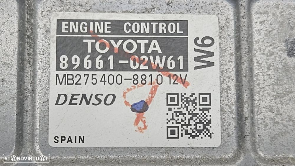 CENTRALINA DO MOTOR UCE TOYOTA AURIS - 4