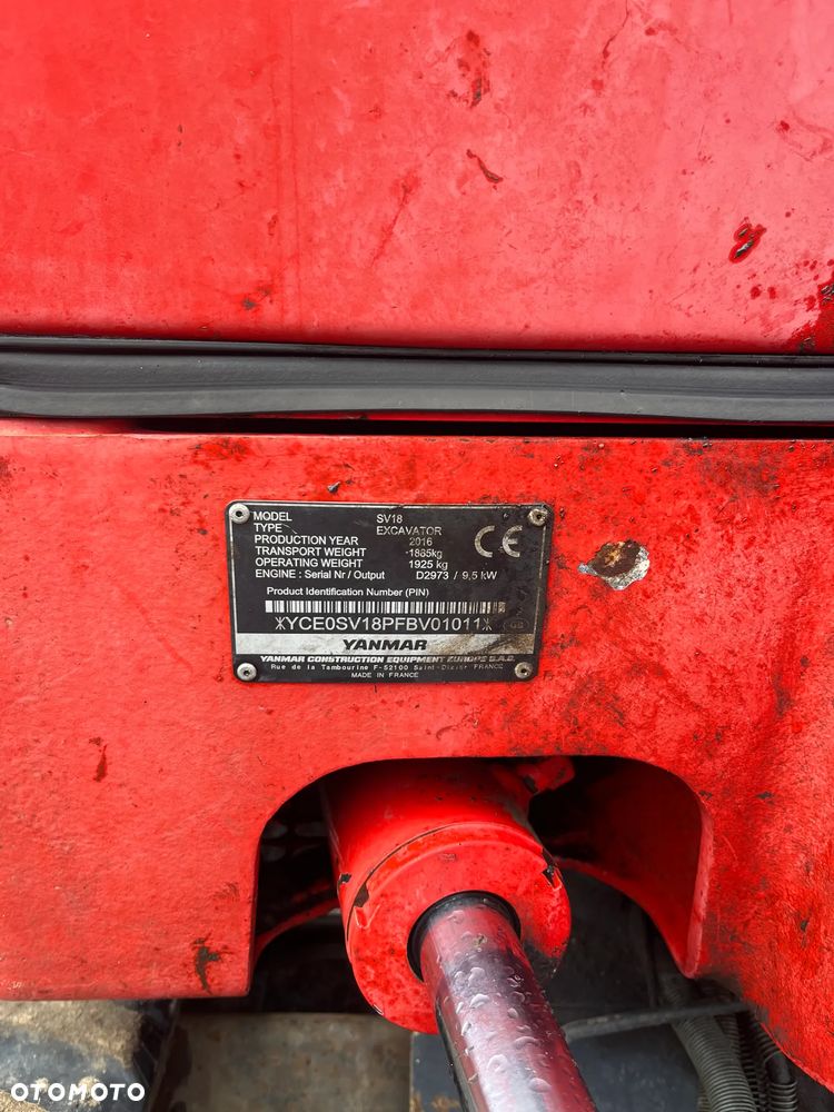 Yanmar SV18 - 5