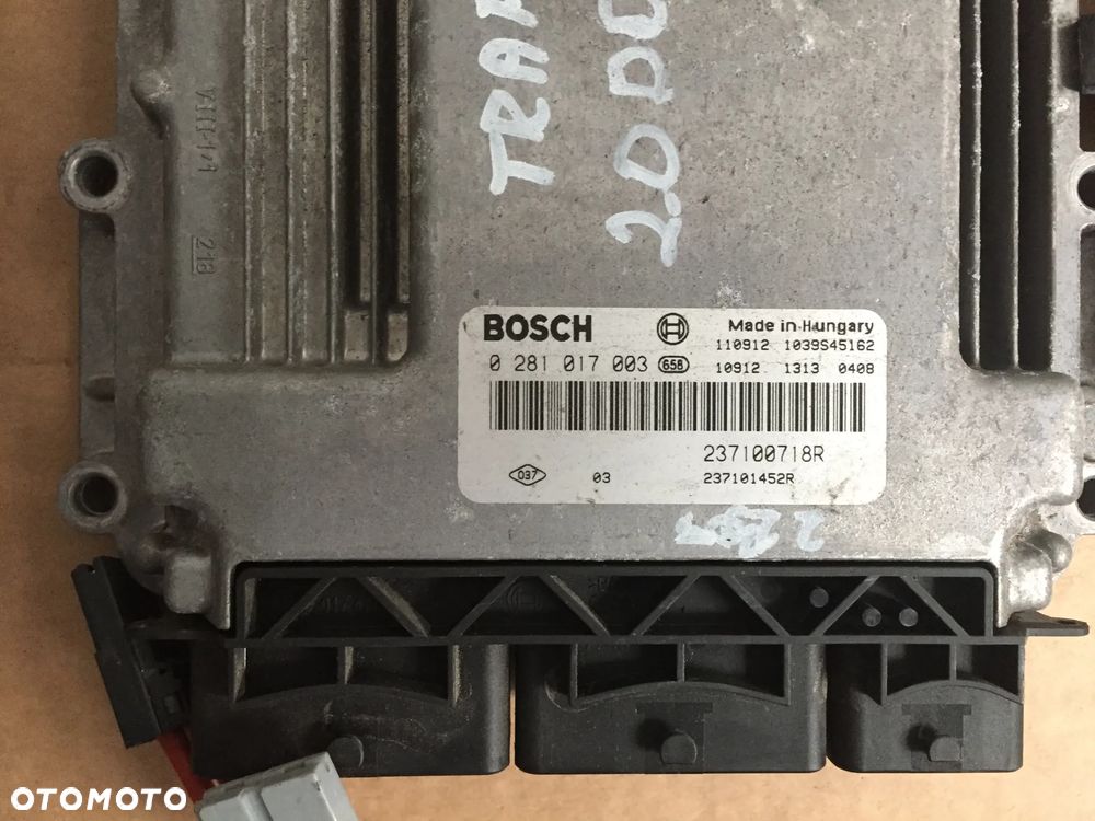RENAULT TRAFIC 11R 2.0 DCI ZESTAW STARTOWY 0281017003 - 4