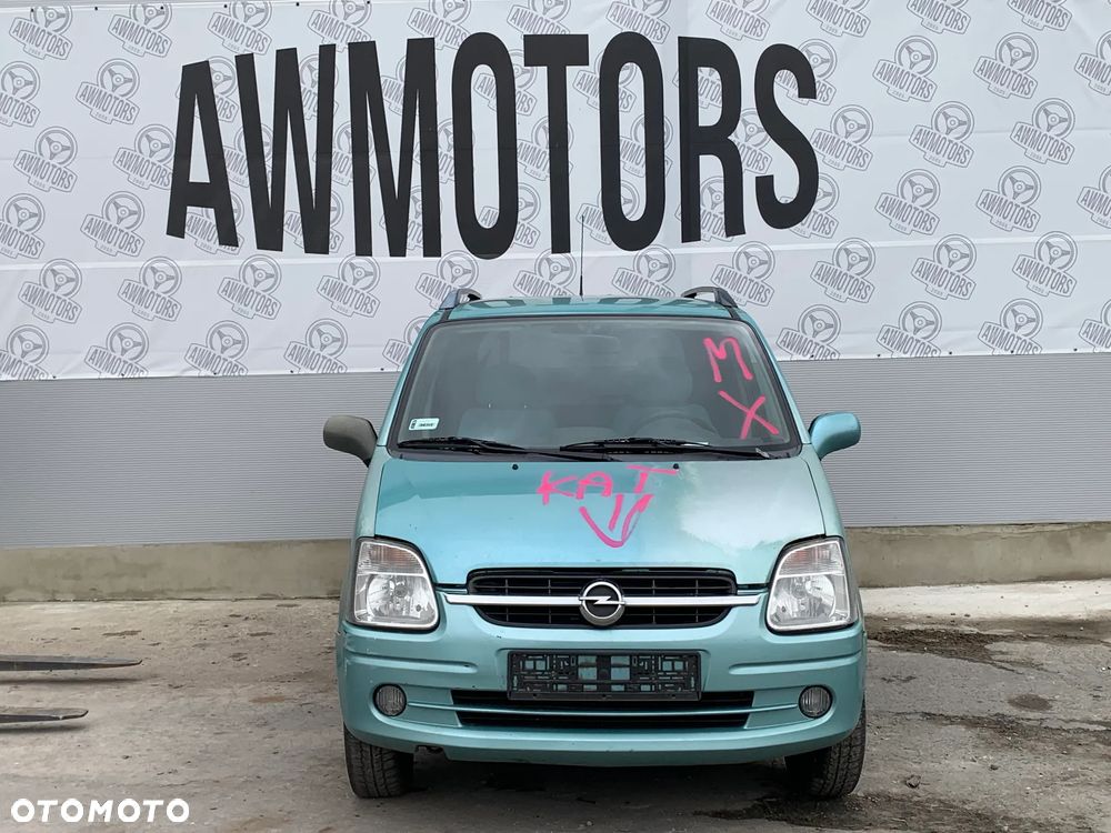 OPEL AGILA 2002 *SAMOCHÓD NA CZĘŚCI* 2462 MMASKA, LAMPA, DRZWI, LUSTERKO, ZDERZAK, GRILL, BŁOTNIK, KLAPA, BELKA, DESKA, FOTELE, KANAPA, ĆWIARTKA, KIEROWNICA, TARCZE, ZACISKI, ZAWIESZENIE, KOMPLETNY PRZÓD, KOMPLETNY TYŁ, LICZNIK, ZEGARY, PRAWE LEWE PRZÓD TYŁ - 4