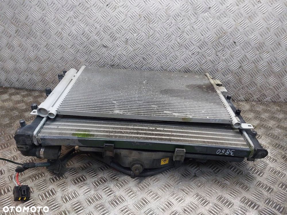 CHŁODNICE KOMPLET + WENTYLATOR ALFA ROMEO 147 I 1.6 16V - 2