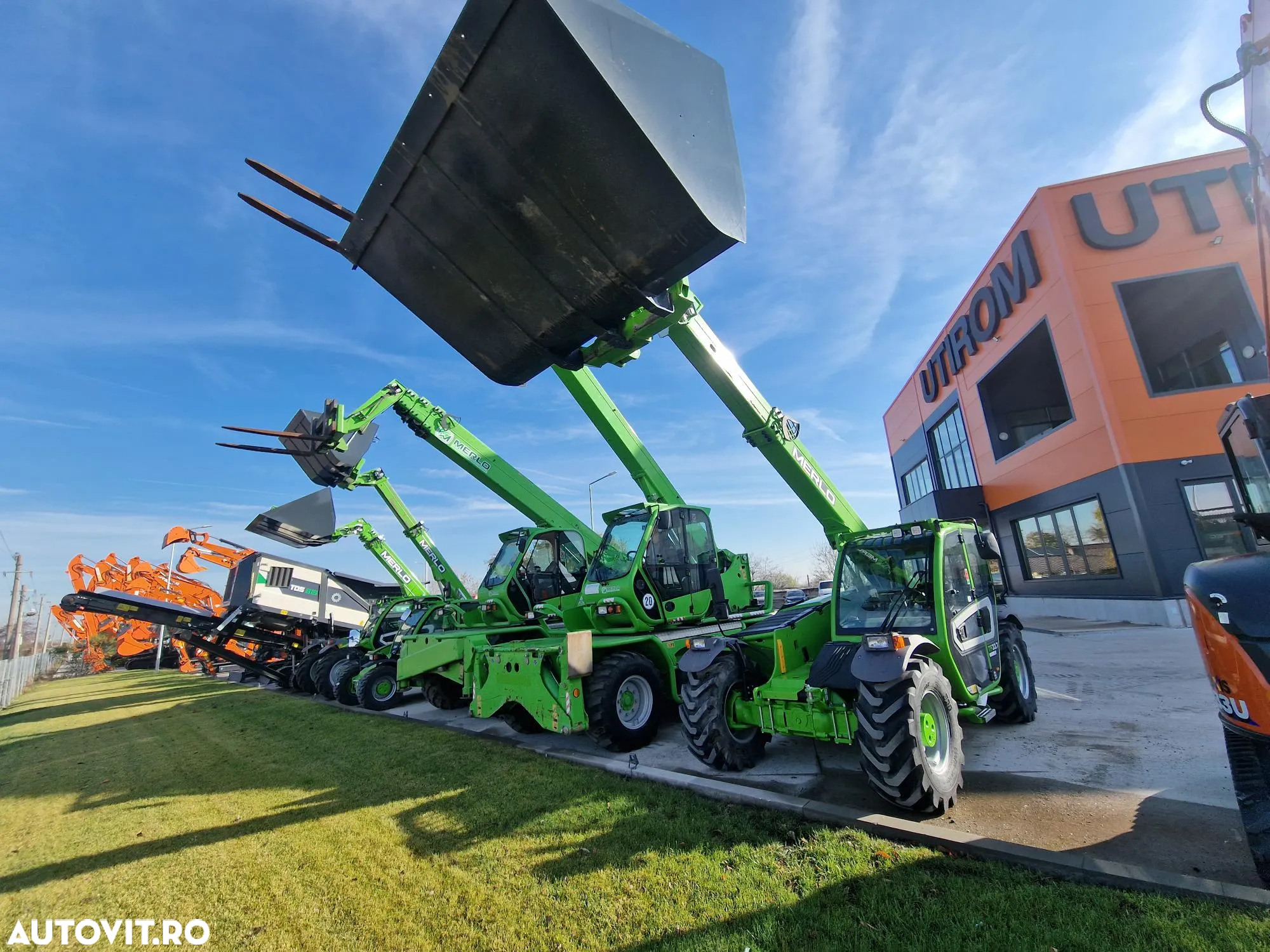 Merlo TF33.7,2024, 172h EX DEMO, Aer conditionat, Cupla rapida, furci, cupa 2,5mc, garantie 1 an, posibilitate leasing 5 ani, stare CA NOU, PROMOTIE 69900 EUR+Tva - 19